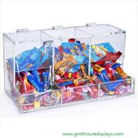 China Acrylic Candy Box Candy Bin Candy Display Bulk Candy Display Case for Retail Store or Supermarket factory