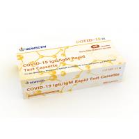 China Colloidal Gold Serum Plasma Antibody 20min Coronavirus Test Kit for sale