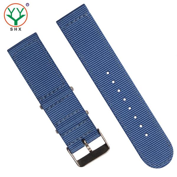 Quality Breathable 22mm Nylon Watch Strap for sale