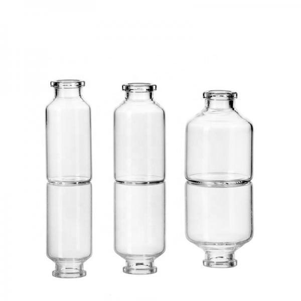 Quality 20ml Clear Tubular Glass Vials Borosilicate Glass Injection Bottle Medical Use for sale