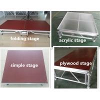 China Aluminum Alloy Portable Stage For Sale for sale