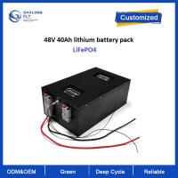 Quality Lithium LiFePO4 OEM Battery Pack With RS485 Communication AGV RGV Golf Cart for sale