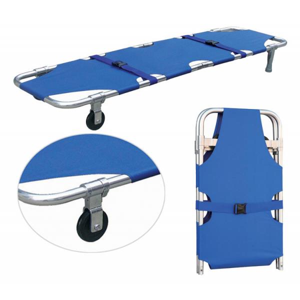 Quality 71in Power Folding Scoop Stretcher Ems Light Weight For Hospital Patient for sale