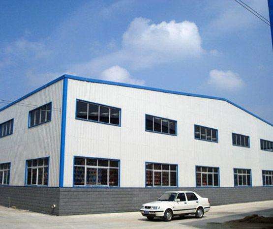 Quality prefabricated steel workshop and garage and storage shed in China for sale