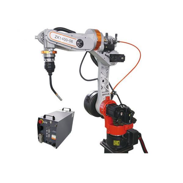 Quality 1400mm Max Reach Industrial Welding Robots 6 Axis MIG TIG And Laser Welding for sale