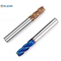 China Dia 0.5-20mm Solid Carbide End Mill / End Mill Tool For Metal Wood Working factory