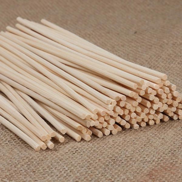 Quality 22.5cm Luxury Wooden Rattan Reed Diffuser Sticks Home Air Freshener Aroma for sale