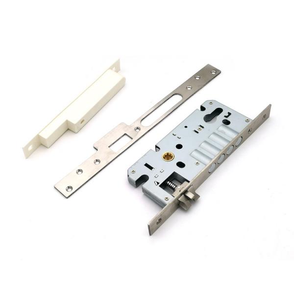 Quality Stainless Steel Mortise Cylinder Lock Body Anti Drill 4 Point 72mm Center size for sale
