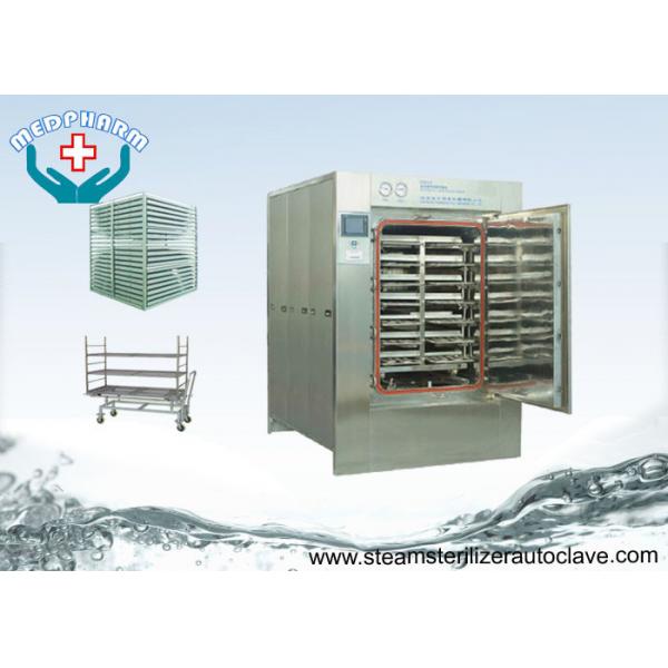 Quality Automatic Hinge Door Medical Waste Autoclave Steam Sterilizer With Touch Screen for sale