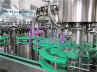 China High Speed Beer Filling Machine Glass Bottle Filler Equipment , Balanced Pressure factory