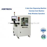 China High Speed PC Control LCD Screen High Accuracy Visual Glue Dispensing Machine HS-VD331 factory