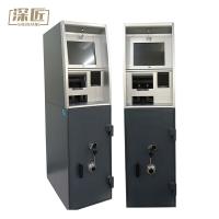 China High Speed Note Validation LCD Touch Display Money Cash Deposit Machine for sale