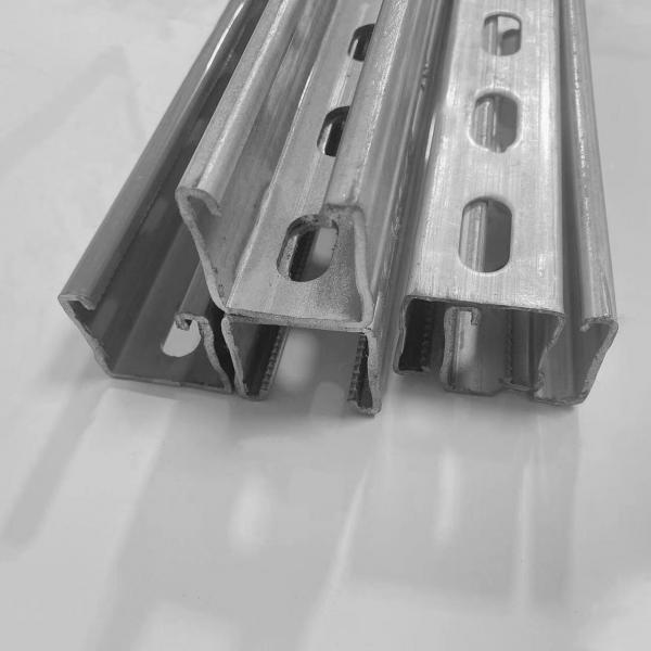Quality 41*25*2.0mm Galvanised Steel Strut C Channel Long Service Life For Engineering for sale