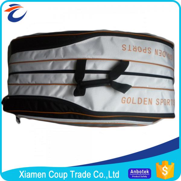 Quality Outdoor Men Custom Tennis Racket Bag / Sports Gym Bag 70x60x20 Cm Size for sale