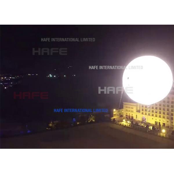 Quality Big Outdoor Events Helium Balloon Lights 5 M / 16.4 Ft Advertising Logo for sale