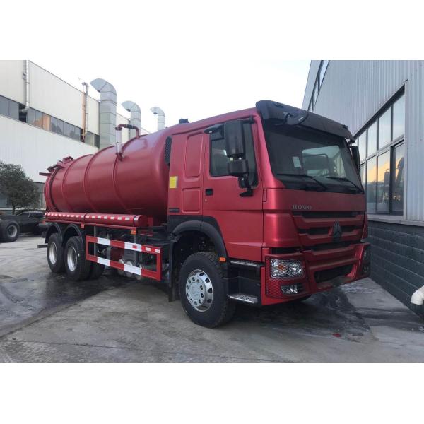 Quality SINOTRUK HOWO 6X4 336hp Vacuum Sewage Suction Truck for sale