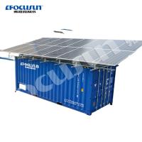 China 10-20tons Cooling Capacity Walk-in Solar Freezer Cold Room for Large Scale Storage for sale