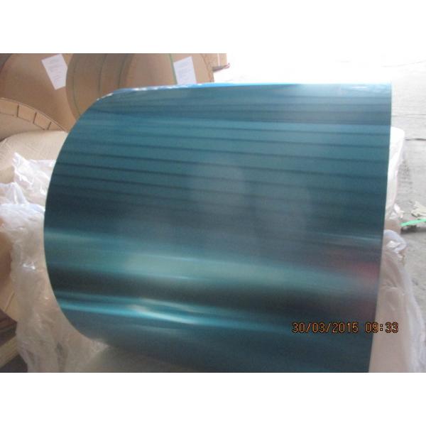 Quality Colorful Aluminium Fin Stock 0.115MM Various Width For Air Conditioner for sale