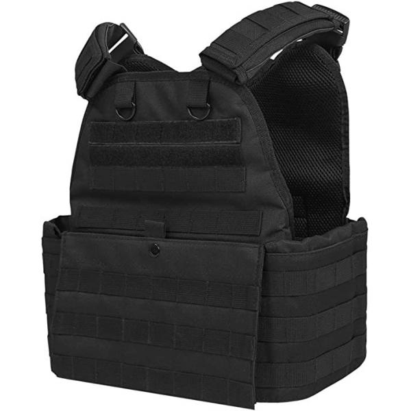 Quality Plate Carrier Tactical Vest Molle Quick Release With Magazine Pouches Attachments 3D Mesh 34