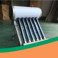 China Exhibition use small DIY solar water heater low pressure solar water heater factory