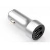 China All Metal Aluminum Alloy 3.1A Car Phone Charger , Dual Usb Port Cell Phone Car Charger factory