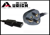 China BS Approval Y006 Detachable Power Cord , British Power Cord 250V 2 / 3 Conductor factory