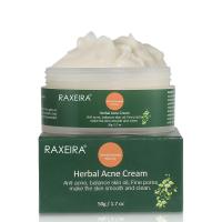 China Herbal Anti Acne Cream Scar Remove Treatment Cleansing Face Cream factory