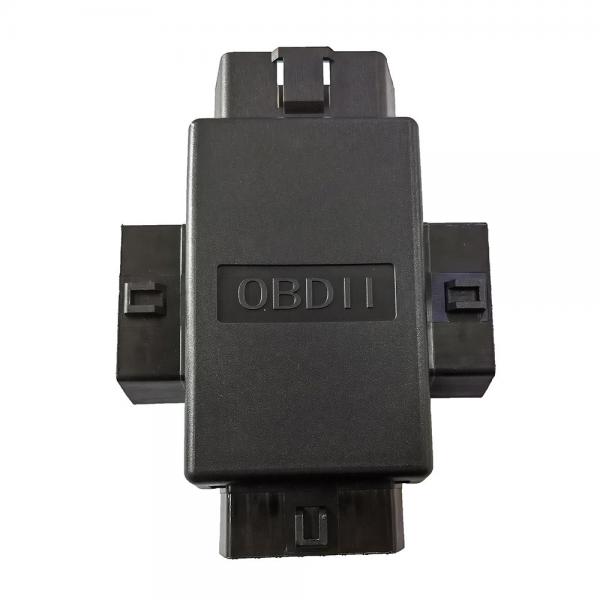 Quality ABS PVC OBD2 Male To Female Adapter Durable Full 16 Pin For Car for sale