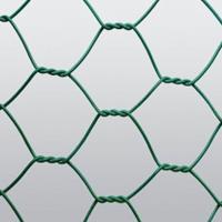 Quality Triple Twisted Hexagonal Wire Mesh Plastic Black Coated Plated Rolls 1" for sale