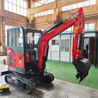 Quality Powerful Compact Micro Digger Excavator 1.35M Overall Width For Construction for sale
