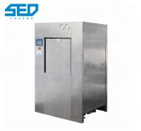 China SED-2.5MM 304 Stainless Steel 4.5KW High Temperature Pulsating Vacuum Autoclave For Pharmaceutical Weight 2300KGS factory