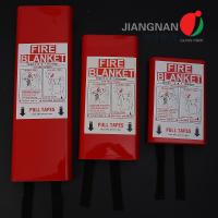 China 430gsm 1m*1m Boxed Extinguishing Emergency fiberglass cloth Fire Blanket With AS/NZS3504 Approved factory