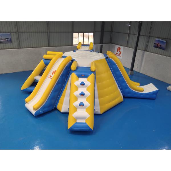 Quality Customized Inflatable Floating Water Park Games For Adults / Aquapark Inflatable for sale