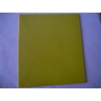 Quality High temperature resistant epoxy insulating FR4 Plate Yellow insulation epoxy for sale