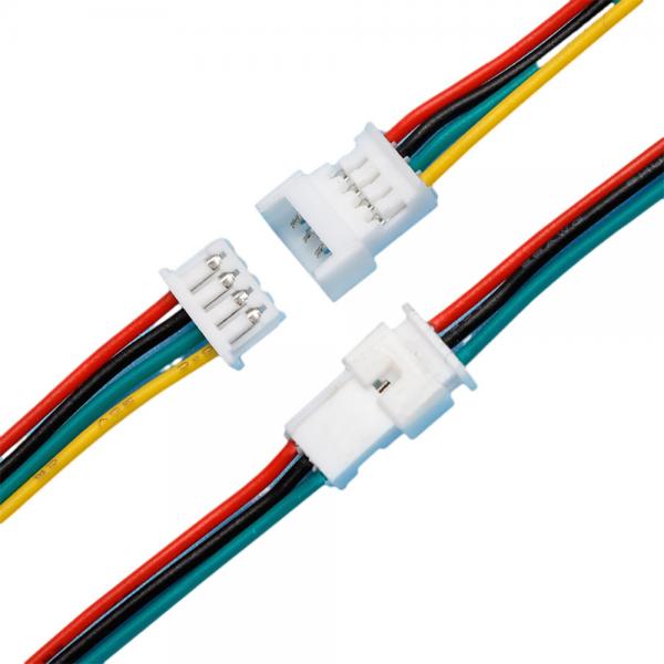 Quality 1.25mm Pitch Cable Wire Assemblies PA66 Material With Molex 51021 PicoBlade Receptacle for sale