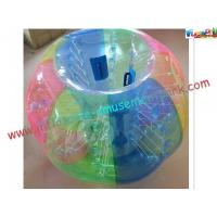 China Colorful Large Inflatable Soccer Bubble Ball / Body Zorbing Ball Party factory