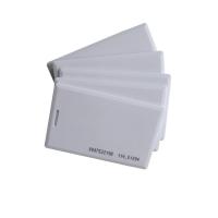 China HID Clamshell T5577 White Contactless Smart Card ID 125khz Rfid Card For Control System factory