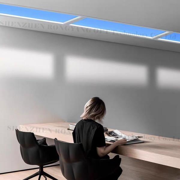 Quality Vertical 110VAC LED Fake Skylight Durable 4000lm Surface Mounted for sale