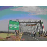 Quality Customized Steel Truss Bridge / Steel Beam Bridge With rigid frame for sale