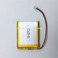 China CE and ROHS Adafruit battery production line 785060 3.7v 2500mAh with JST PHR 2.0 connector factory