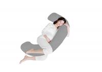 China Full Body Nursing Foam Pregnancy Pillow Soft J Shape For Women factory