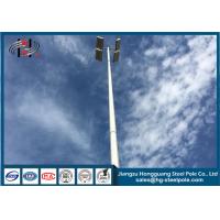 China Stadium Lighting Mast Parking Light Pole With Galvanization And Powder Coated For Square factory