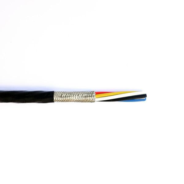 Quality AFPF 6 Cores FEP Insulated Shielded Sensor Cable For Metallugy Control for sale