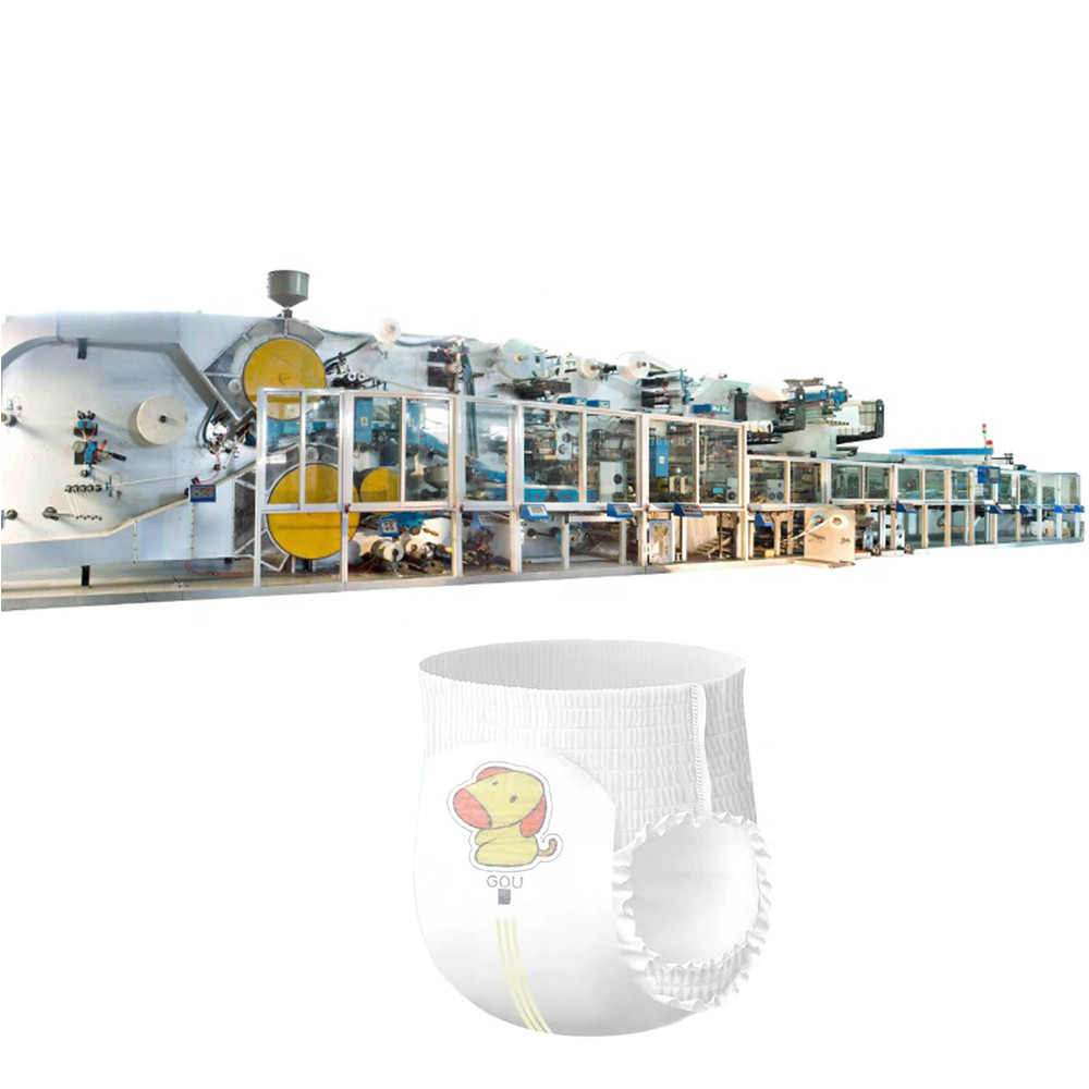 China 1.8m/Min Baby Diaper Production Line for sale