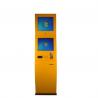 China Bill Acceptor Touch Screen Payment Kiosk With 19 Inch Dual Screen factory