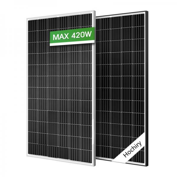 Quality 72 Cells 420W PERC Photovoltaic Solar PV Panel IP68 Anodized for sale