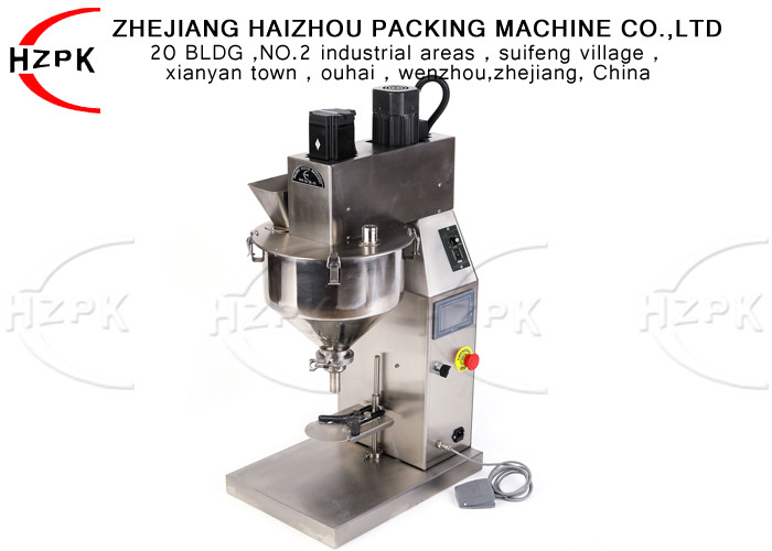 China 10-30g Table Type Powder Filling Machine Food Grade 304 Stainless Steel factory