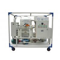Quality Transformer Insulation Oil Purifying Machine With Dehydration ISO / CE Certification for sale
