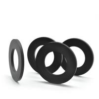 China Nitrile 70a Schwarz Rubber Flat Washer , Custom Molded Gaskets For Automobile factory