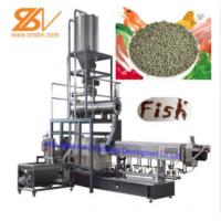 Quality Fish Prawn Feed Machine Twin Screw Extruder Self Cleaning CE Approved for sale